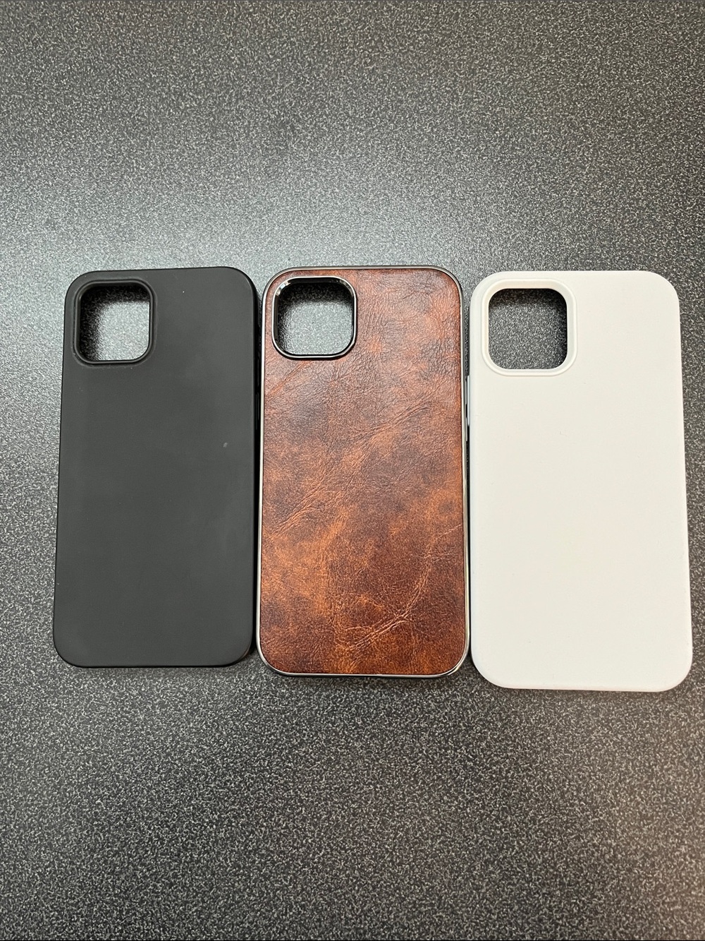 Three apple iPhone 12 cases